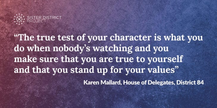 Karen Mallard quote