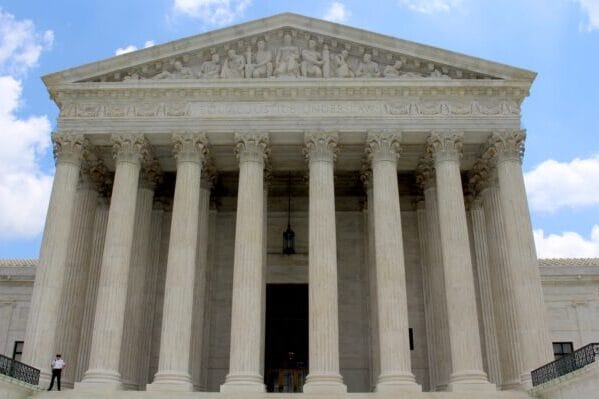 Exterior of the Supreme Court of the United States